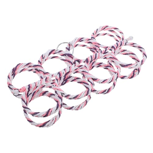 Happyyami Interessantes Spielzeug Für Nymphensittiche Hängendes Papageienspielzeug Für Vögel Farbenfrohes Kletternetz Als Käfigzubehör Für Wellensittiche Und Andere Kleine Vögel von Happyyami