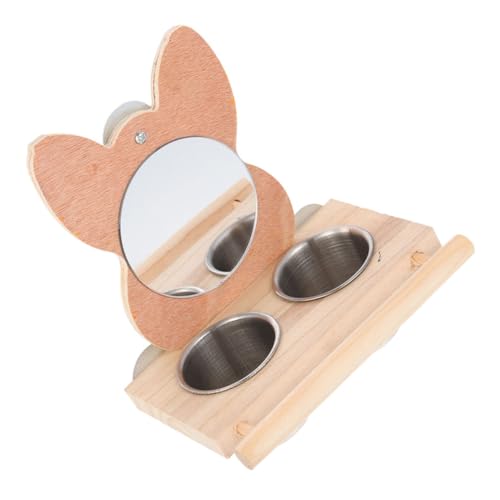 Happyyami Edelstahl Vogel Futter Und Wasserschale Mit Spiegel Praktische Futterschale Für Papageien Sittiche Und Andere Vögel Installieren Robust Und Verschleißfest Für Käfige Happyyami Edelstahl Vogel Futter Und Wasserschale Mit Spiegel Praktische Futterschale Für Papageien Sittiche Und Andere Vögel Installieren Robust Und Verschleißfest Für Käfige von Happyyami
