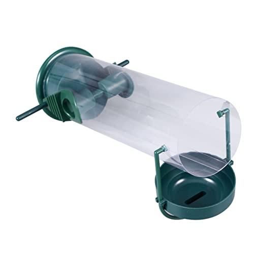 Happyyami Hängender Vogelfutterspender Aus Hochwertigem Kunststoff Für Vögel Transparente Futterschale Mit Komfortsitz Für Garten Terrasse Und Balkon Einfache Nachfüllung Wetterfest Und Happyyami Hängender Vogelfutterspender Aus Hochwertigem Kunststoff Für Vögel Transparente Futterschale Mit Komfortsitz Für Garten Terrasse Und Balkon Einfache Nachfüllung Wetterfest Und von Happyyami