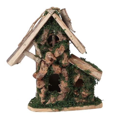 Happyyami Holz Vogelhaus Für Haustiere Handgefertigtes Nistkästchen Für Vögel Hängende Gartendekoration Für Vogelliebhaber Charmante Innendekoration Happyyami Holz Vogelhaus Für Haustiere Handgefertigtes Nistkästchen Für Vögel Hängende Gartendekoration Für Vogelliebhaber Charmante Innendekoration von Happyyami