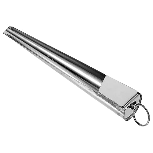 Happyyami Vogelkäfig -Lebensmittel Wasser Hinzufügen Schaufel Edelstahl Schnell Hinzugefügt Food Scoop Hinzugefügt von Happyyami