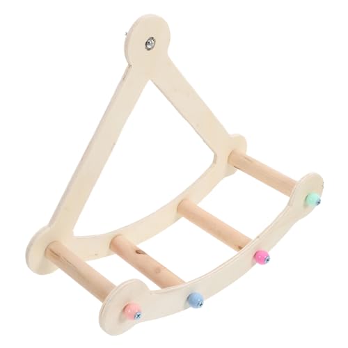 Happyyami Papageien Spielzeug Kletterleiter Schaukel Für Vögel Piratenschiff Design Fördert Bewegung Und Spiel Für Vogelkäfig Zubehör Und Unterhaltung von Happyyami