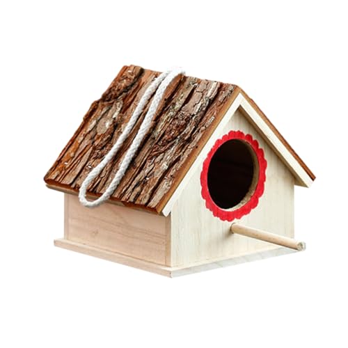 Happyyami Vogelkäfig holzhäuser blockbohlenhaus Bird cage Vogelvoliere vogelhäuser vogelhauser Birdcage vogeltränke käfig Vogelnest Hamsterkäfig Vogelhäuschen zum Aufhängen im Freien Bambus Happyyami Vogelkäfig holzhäuser blockbohlenhaus Bird cage Vogelvoliere vogelhäuser vogelhauser Birdcage vogeltränke käfig Vogelnest Hamsterkäfig Vogelhäuschen zum Aufhängen im Freien Bambus von Happyyami