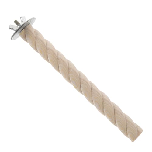 Happyyami Cockatiel Sitzstange Für Käfig Kauspielzeug Und Plattform Für Vögel Und Krallenpflege Lange Standvorrichtung Für Nymphensittiche Und Papageien Happyyami Cockatiel Sitzstange Für Käfig Kauspielzeug Und Plattform Für Vögel Und Krallenpflege Lange Standvorrichtung Für Nymphensittiche Und Papageien von Happyyami