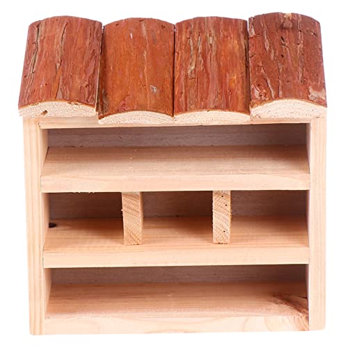 Happyyami Vogelnest Vogelhaus Basteln Beheizte Vogelstange Vogel Im Freien Vogelkäfig Im Freien Papageiennest Hamster Wellensittich Nisthaus Dekorative Vogelhäuser Produkt Aus Holz von Happyyami
