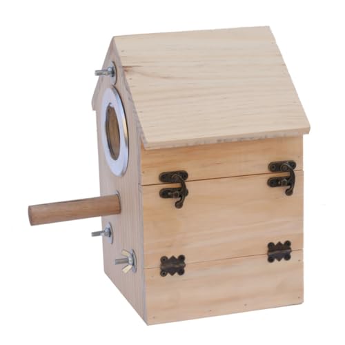 Happyyami Vogelnest Vogelkäfig Vogelzubehör Vogelzuchtfall vertikales Vogelhaus Schwalbennest Vogelhaus für den Innenbereich Haustier Bambus Happyyami Vogelnest Vogelkäfig Vogelzubehör Vogelzuchtfall vertikales Vogelhaus Schwalbennest Vogelhaus für den Innenbereich Haustier Bambus von Happyyami