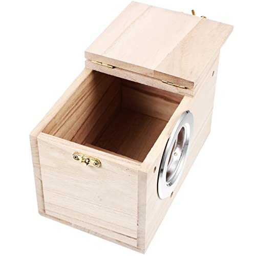 Happyyami Holz Sittich Nistkasten Vogel Zucht Box Sicher Vogel Nistkasten Für Vögel Garten Decor von Happyyami