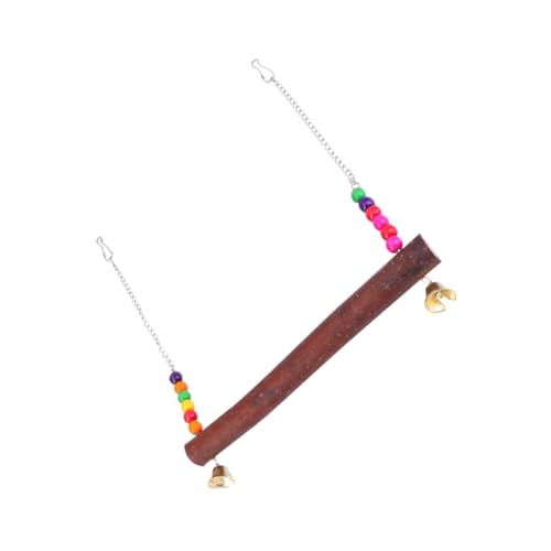 Happyyami Papagei Hängeschaukel Spielzeug Aus Holz Bunte Schaukelbrücke Mit Glöckchen Für Vögel Für Wellensittiche Und Papageien Fördert Spiel Und Bewegung Im Vogelkäfig Happyyami Papagei Hängeschaukel Spielzeug Aus Holz Bunte Schaukelbrücke Mit Glöckchen Für Vögel Für Wellensittiche Und Papageien Fördert Spiel Und Bewegung Im Vogelkäfig von Happyyami