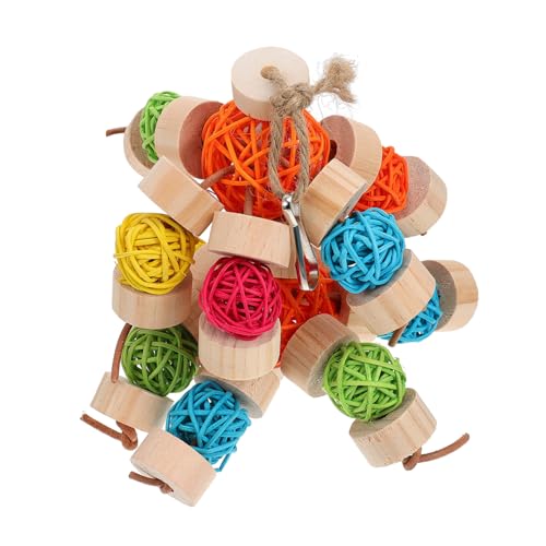 Happyyami Papagei Kauspielzeug Aus Holz Nibbling Spielzeug Für Vögel Hängendes Zubehör Für Käfige Für Sittiche Wellensittiche Und Andere Kleine Vögel Happyyami Papagei Kauspielzeug Aus Holz Nibbling Spielzeug Für Vögel Hängendes Zubehör Für Käfige Für Sittiche Wellensittiche Und Andere Kleine Vögel von Happyyami