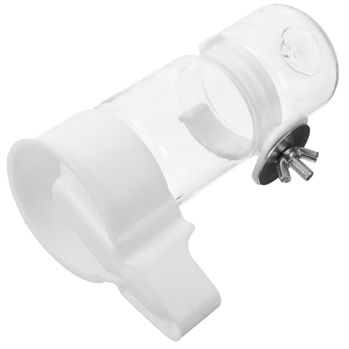 Happyyami Automatischer Vogeltränke Für Den Käfig Vogelkäfig-tränke Weißer Kunststoff Sicher Und Stabil Für Papageien Happyyami Automatischer Vogeltränke Für Den Käfig Vogelkäfig-tränke Weißer Kunststoff Sicher Und Stabil Für Papageien von Happyyami