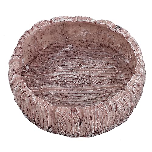 Happyyami Reptilien-futterschale Resin Für Schildkröten Und Andere Reptilien rutschfeste Wasserschale Für Futter Und Wasser Langlebig Und Leicht Zu Reinigen Für Terrarien Und Aquarien Happyyami Reptilien-futterschale Resin Für Schildkröten Und Andere Reptilien rutschfeste Wasserschale Für Futter Und Wasser Langlebig Und Leicht Zu Reinigen Für Terrarien Und Aquarien von Happyyami