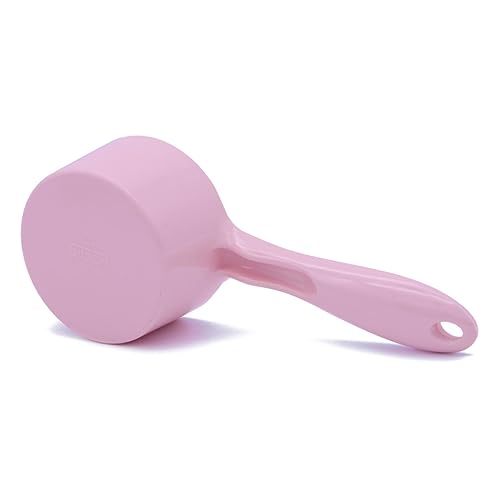 Happyyami Wasserschaufel Bonbonfarbene Löffel Schaufel Für Hundefutter Esslöffel Essenslöffel Haustier Schaufel Für Tiernahrung Messbecher Aus Edelstahl Rosa Der Hund Schaufel Löffel von Happyyami