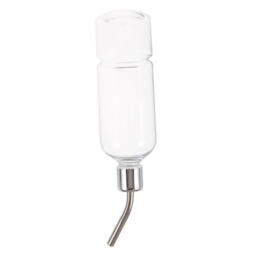 Happyyami Pet Tränke Für Kleintiere Automatische Trinkflasche Aus Edelstahl Wasserspender Für Hamster Meerschweinchen Kaninchen Und Vögel Auslaufsicher Und Installieren von Happyyami