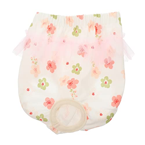 Happyyami Weibliche Hunde Windel aus Wiederverwendbare Schutzhose für Hündinnen Hygienewindel für Haustiere Schützt Teppiche und Böden Komfortables Design für Hündinnen von Happyyami