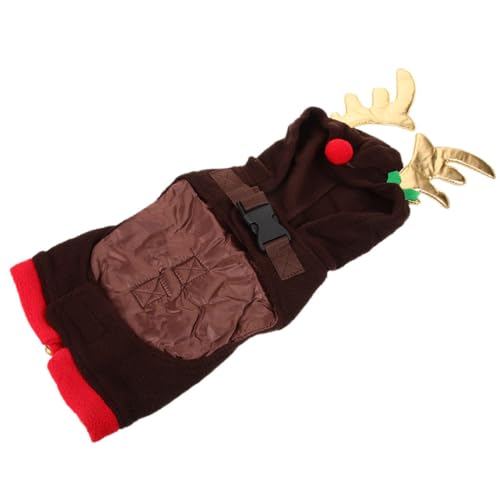 Happyyami Weihnachts-Haustier Kostüme Kleidung Für Haustiere Hund Weihnachten Hundekostüme Hundewindeln ännlich Weihnachtskostü Haustiere Halloween-kostüme Für Hunde Dackel Stoff Coffee Happyyami Weihnachts-Haustier Kostüme Kleidung Für Haustiere Hund Weihnachten Hundekostüme Hundewindeln ännlich Weihnachtskostü Haustiere Halloween-kostüme Für Hunde Dackel Stoff Coffee von Happyyami