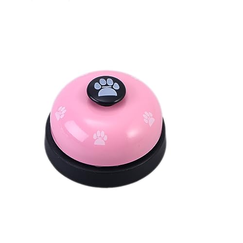 Happyyami Welpenbedarf Welpen- Trainingsglocken Hundeklicker für das Training Pet Bell Glocke für Hundekn? Welpentrainingsglocken Hundetrainingsglocken der Hund Knopf Hündchen Hundeglocke von Happyyami