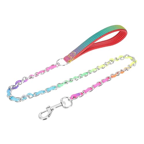 Happyyami Robuste Hundeleine Haustierleine Bunte Kette für Welpen Happyyami Robuste Hundeleine Haustierleine Bunte Kette für Welpen von Happyyami