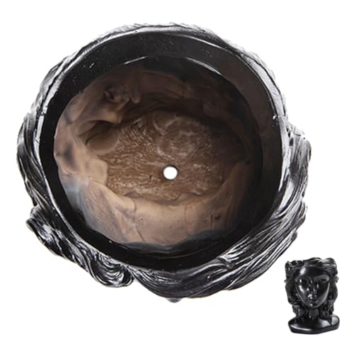 Happyyami Blumentopf Harz Blumentopf Feine Verarbeitung Dekorative Pflanzer Für Home Happyyami Blumentopf Harz Blumentopf Feine Verarbeitung Dekorative Pflanzer Für Home von Happyyami