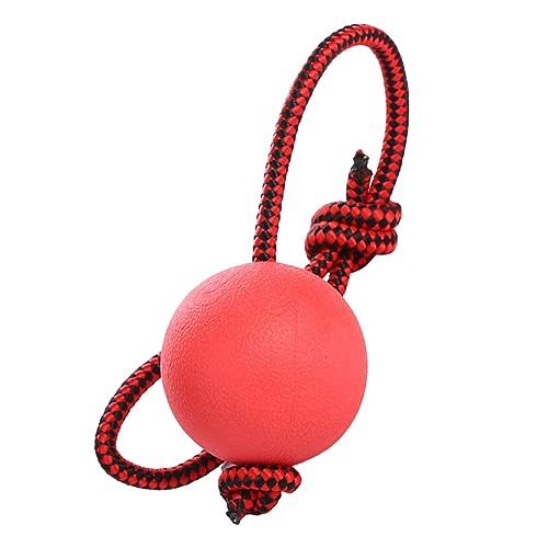 Happyyami Zum Beißen Von Hunden Hundespielzeug Hund Zahnbürste Hunde-Puzzle- Kauspielzeug Für Welpen Zum Zahnen Welpenspielzeug Elastisches Hundeseil Hund Quietscht Rot Happyyami Zum Beißen Von Hunden Hundespielzeug Hund Zahnbürste Hunde-Puzzle- Kauspielzeug Für Welpen Zum Zahnen Welpenspielzeug Elastisches Hundeseil Hund Quietscht Rot von Happyyami
