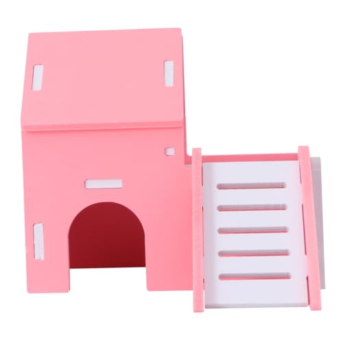 Happyyami Hamster Doppel-Deck Leiter Villa Holz Keine Farbe Für Tiere Sicher Spaß Happyyami Hamster Doppel-Deck Leiter Villa Holz Keine Farbe Für Tiere Sicher Spaß von Happyyami