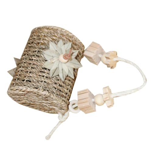 Happyyami hängende Papageienhängematte vogelstange vogelkäfig vogelspielzeug nymphensittich Vogelvoliere The Birdcage hängendes Papageiennest geschmeidige Papageienhängematte Vogelhaus Stroh Happyyami hängende Papageienhängematte vogelstange vogelkäfig vogelspielzeug nymphensittich Vogelvoliere The Birdcage hängendes Papageiennest geschmeidige Papageienhängematte Vogelhaus Stroh von Happyyami