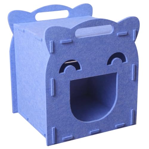 Happyyami herausnehmbares Katzenstreu Katzenspielhaus Tragbares Katzenhaus Katzenbett pet Supplies Haustier Zwinger Katzenruhehöhle Universelles Kratznest für Katzen Kratzfest gefühlt Hase Happyyami herausnehmbares Katzenstreu Katzenspielhaus Tragbares Katzenhaus Katzenbett pet Supplies Haustier Zwinger Katzenruhehöhle Universelles Kratznest für Katzen Kratzfest gefühlt Hase von Happyyami