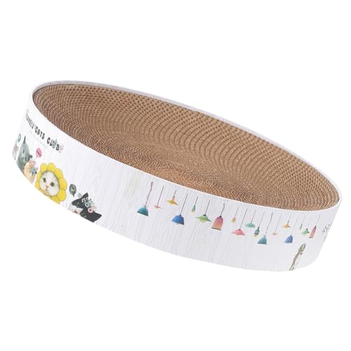 Happyyami kratzbaum für Katzen Katze kratzmatte katzenkratzmatte Bodenkratzunterlage Katzenkratzer Spielzeuge Haustier Katze Kratzbrett Rundes Kratzbrett für Katzen Kätzchen Wellpapier Wille Happyyami kratzbaum für Katzen Katze kratzmatte katzenkratzmatte Bodenkratzunterlage Katzenkratzer Spielzeuge Haustier Katze Kratzbrett Rundes Kratzbrett für Katzen Kätzchen Wellpapier Wille von Happyyami