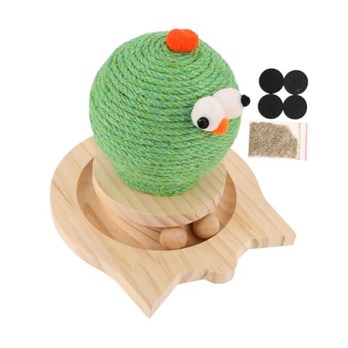 Happyyami kratzbaum für Katzen Katzenkratzbaum Katze kratzmatte Puzzle-Spielzeug Katzenversorgung Spielzeuge Verschleißfestes Kratzspielzeug für Katzen Verschleißfester Kitten-Plattenspieler von Happyyami