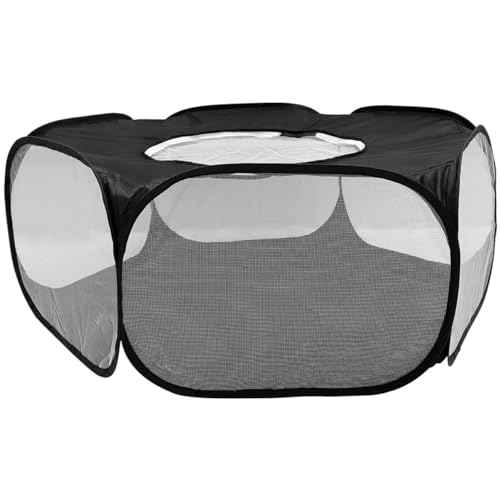 Happyyami Laufstall für Kleine Haustiere mit Dach Tragbarer Spielplatz für Hamster Kaninchen Frettchen und Kätzchen Faltbar Atmungsaktiv Einfach zu Montieren Happyyami Laufstall für Kleine Haustiere mit Dach Tragbarer Spielplatz für Hamster Kaninchen Frettchen und Kätzchen Faltbar Atmungsaktiv Einfach zu Montieren von Happyyami