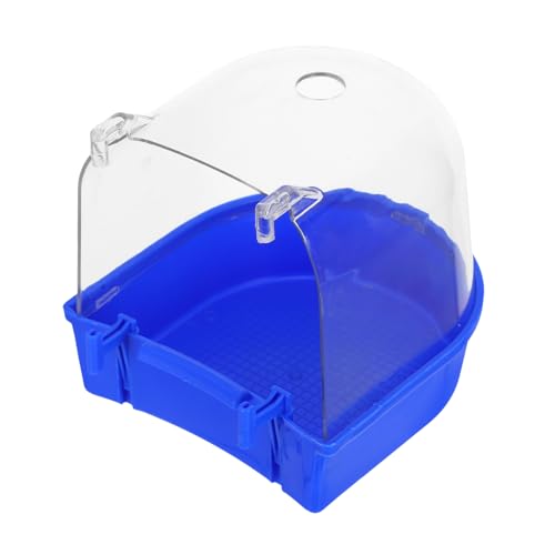 Happyyami Papagei Badewanne Für Käfige Nymphensittich Conure Bad Haustier Vogel Dusche Becken Einfache Reinigung Abs-Material von Happyyami
