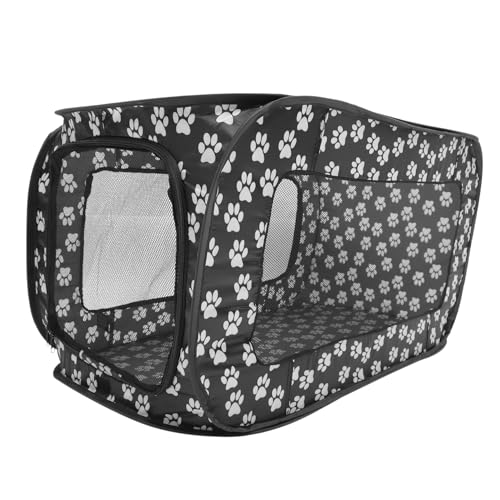 Happyyami Hundeschlafzelt Weiches Haustierzelt Faltbares Design Großer Platz Für Bequemes Ausruhen Für Den Indoor-hundelaufstall von Happyyami