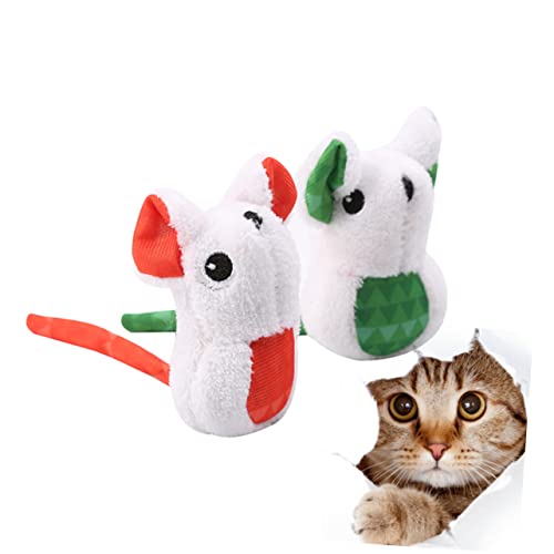 Happyyami 2stücke Katzen Spielzeug Mäuse Aus Plüsch Interaktives Katzenspielzeug Orange Und Grün Flauschige Lustige Mäuse Für Katzen Und Kätzchen Fördert Spiel Und Bewegung Happyyami 2stücke Katzen Spielzeug Mäuse Aus Plüsch Interaktives Katzenspielzeug Orange Und Grün Flauschige Lustige Mäuse Für Katzen Und Kätzchen Fördert Spiel Und Bewegung von Happyyami