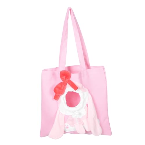 Happyyami Atmungsaktive Katzentragetasche für Kleine Haustiere Tragbare Umhängetasche aus Stabilem Material Reisetasche für Katzen mit Schultergurt Happyyami Atmungsaktive Katzentragetasche für Kleine Haustiere Tragbare Umhängetasche aus Stabilem Material Reisetasche für Katzen mit Schultergurt von Happyyami