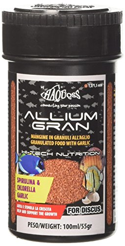 Haquoss Allium Gran Granulatfutter mit Knoblauch für Diskus, 100 ml/55 g von Haquoss