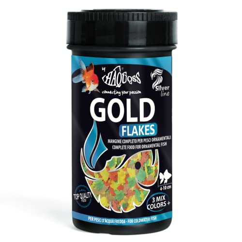 Haquoss Goldflake Flockenfutter für Rotfische 250 ml/38 g von Haquoss