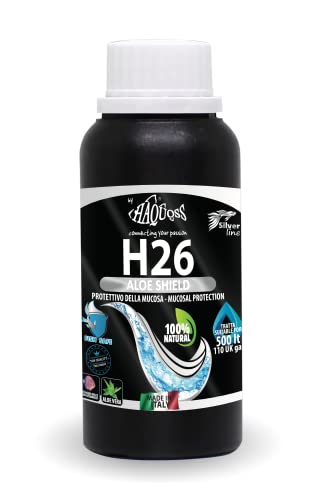 Haquoss H26 Aloe Shield Unterstützung Natur für die Reinigung der Wasser, 100 ml von Haquoss