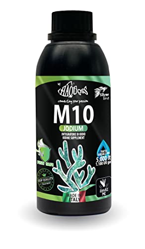 Haquoss M10 Jodium Konzentrat von Jod für Aquarien-Barriere, 250 ml von Haquoss