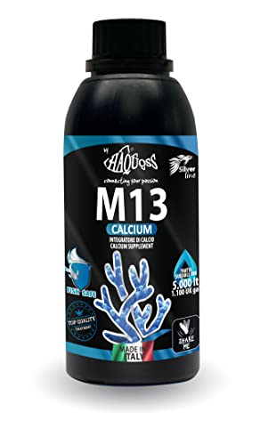 Haquoss M13 Calcium Calcium Konzentrat für Barriere Aquarien, 250 ml von Haquoss