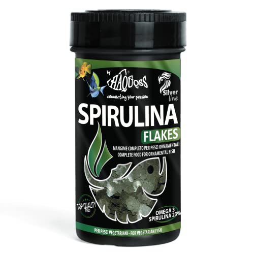 Haquoss Spirulina & Chlorella Flakes Mix Lebensmittel 250 ml/40 g von Haquoss