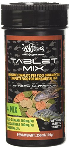 Haquoss Tablettenmix sinkendes Futter für Grundfische 250 ml/90 g von Haquoss