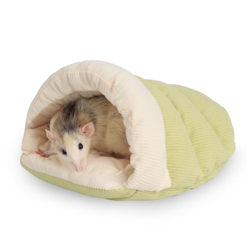 HardcorePet Großes Meerschweinchen-Versteck Bett, gemütliches Bodenbett für kleine Haustiere, warm und dick, nur für den Boden, perfekt für Kaninchen und Ratten, Grün HardcorePet Großes Meerschweinchen-Versteck Bett, gemütliches Bodenbett für kleine Haustiere, warm und dick, nur für den Boden, perfekt für Kaninchen und Ratten, Grün von HardcorePet
