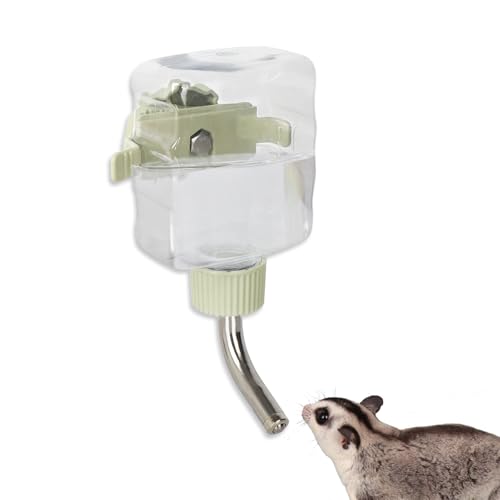 HardcorePet Hängende Wasserflasche für Haustiere, Zuckergleiter Käfig Zubehör Kunststoff Wasserschale, Trinkspender für Hamster, Igel, Eichhörnchen, Chinchillas, kaufeste Haustierbedarf (Grün, S) HardcorePet Hängende Wasserflasche für Haustiere, Zuckergleiter Käfig Zubehör Kunststoff Wasserschale, Trinkspender für Hamster, Igel, Eichhörnchen, Chinchillas, kaufeste Haustierbedarf (Grün, S) von HardcorePet