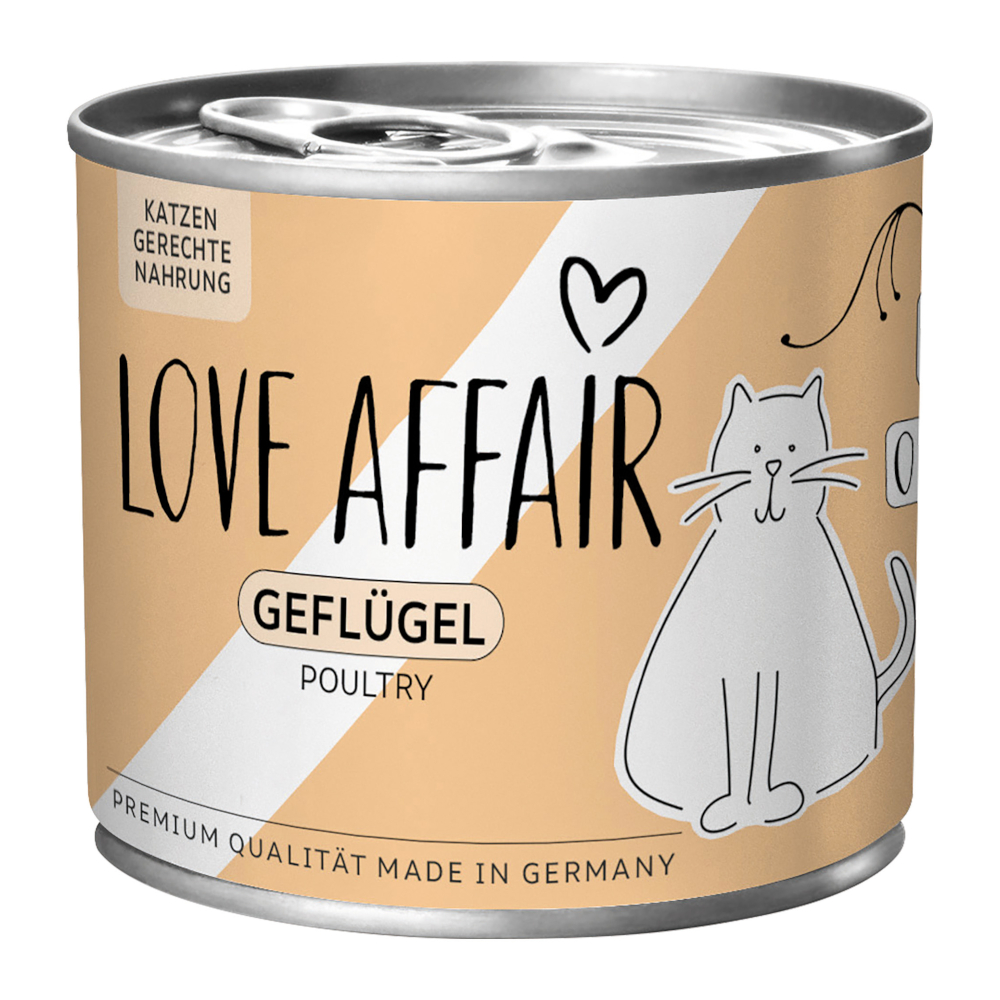 Hardys LOVE AFFAIR 6 x 200 g / 185 g - Geflügel (6 x 200 g) von Hardys LOVE AFFAIR