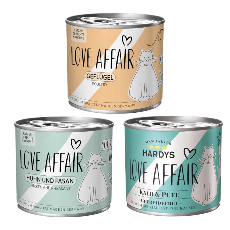 Hardys LOVE AFFAIR 6 x 200 g / 185 g - Mixpaket (3 Sorten, 6 x 200 g) von Hardys LOVE AFFAIR