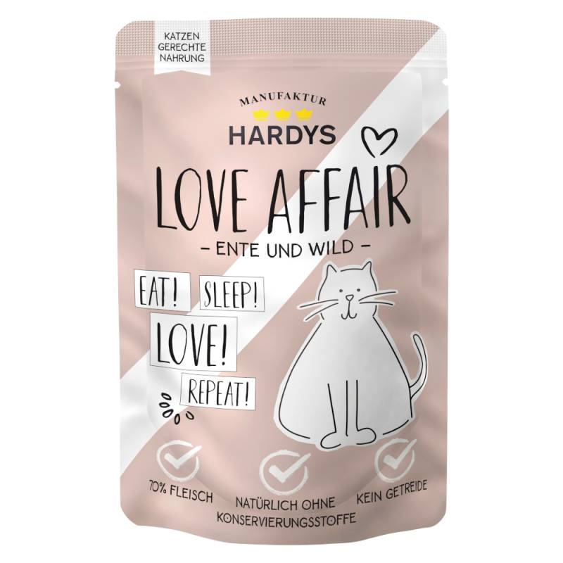 Sparpaket Hardys LOVE AFFAIR 24 x 100 g - Ente & Wild von Hardys LOVE AFFAIR