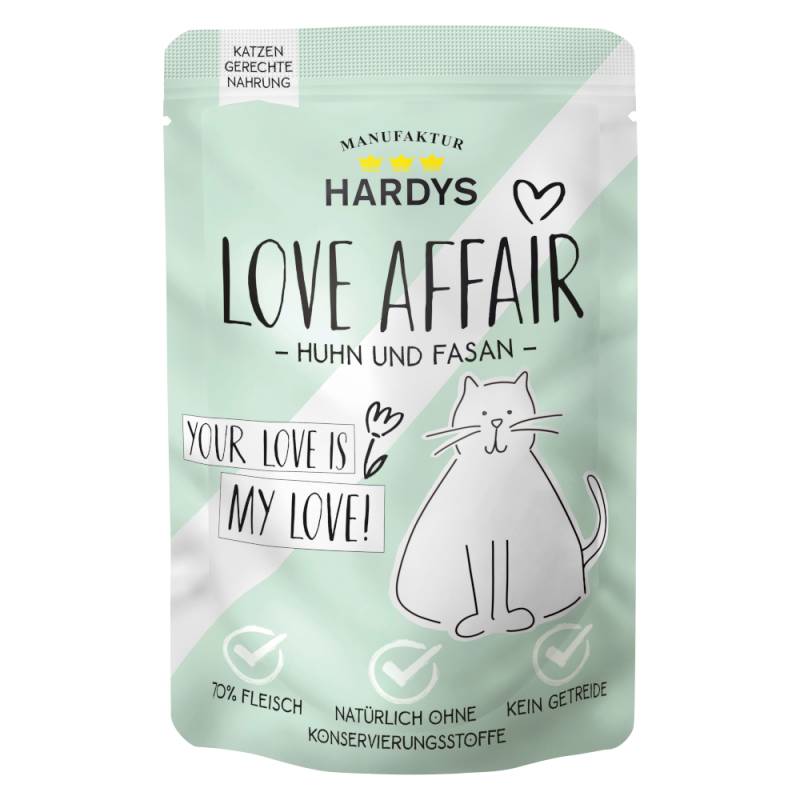 Sparpaket Hardys LOVE AFFAIR 24 x 100 g - Huhn & Fasan von Hardys LOVE AFFAIR