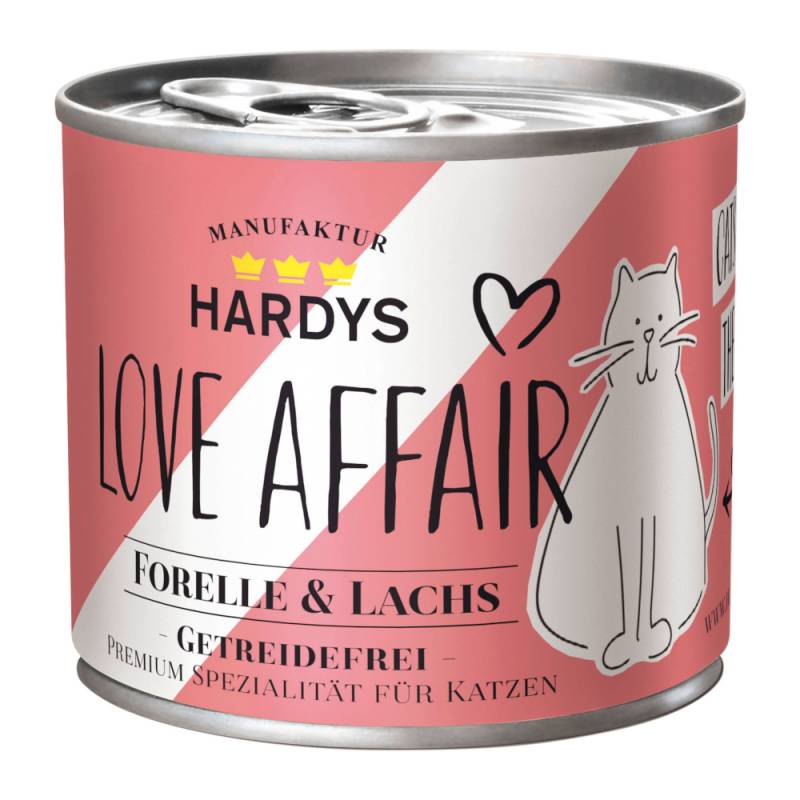 Sparpaket Hardys LOVE AFFAIR 24 x 200 g / 185 g - Lachs & Forelle (24 x 185 g) von Hardys LOVE AFFAIR