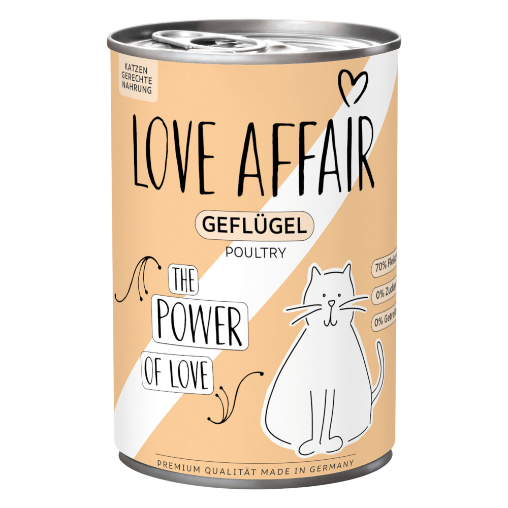 Sparpaket: Hardys LOVE AFFAIR 24 x 400 g - Geflügel Sparpaket: Hardys LOVE AFFAIR 24 x 400 g - Geflügel von Hardys LOVE AFFAIR