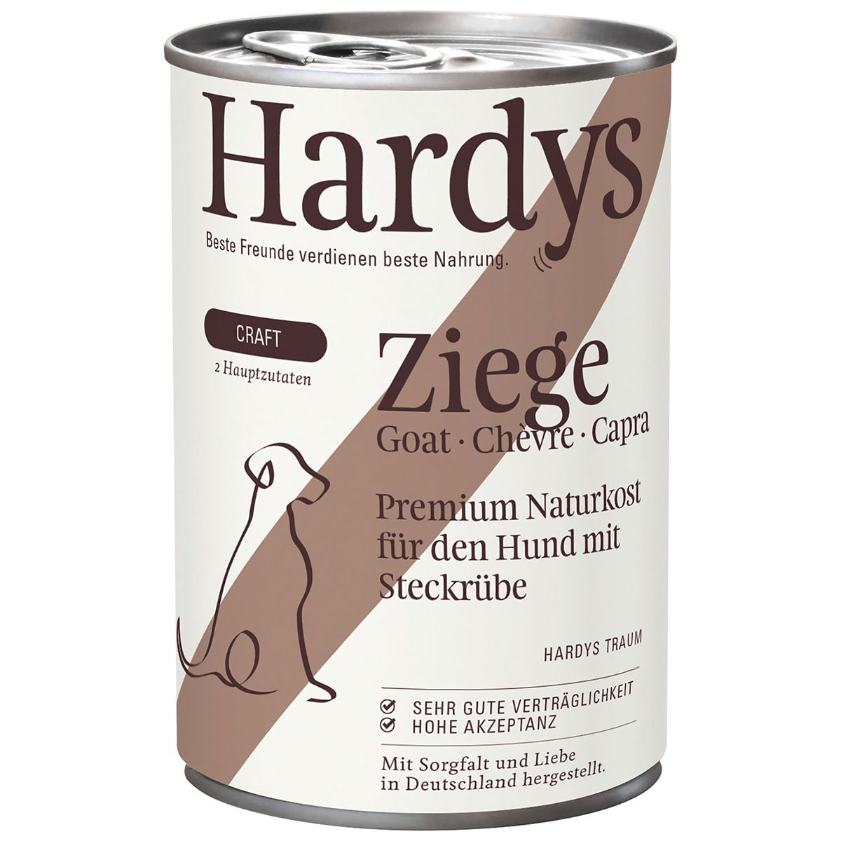 Hardys CRAFT Ziege & Steckrübe 6x400g von Hardys