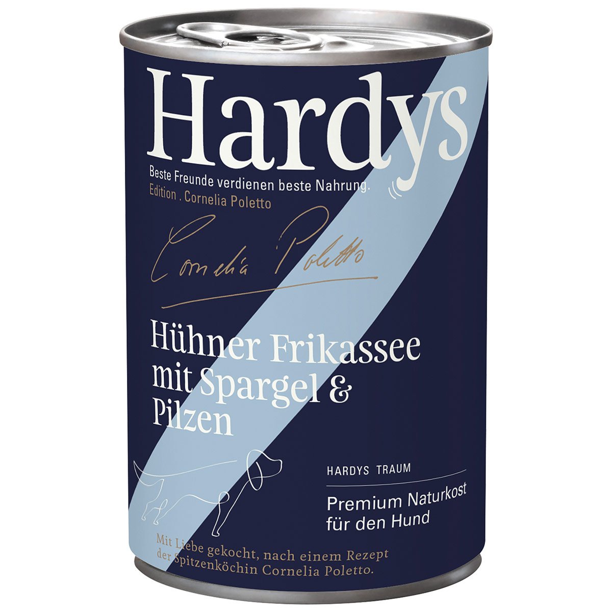 Hardys Ed. Cornelia Poletto Hühner Frikassee mit Spargel & Pilzen 6x400g von Hardys